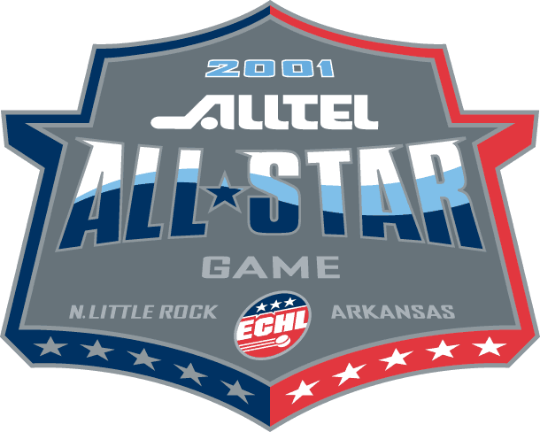 ECHL All-Star Game 2001 primary logo iron on transfers for clothing